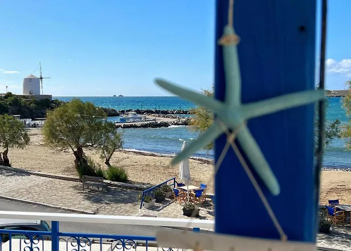 Casa de Férias Stelios' Beachfront Retreat *