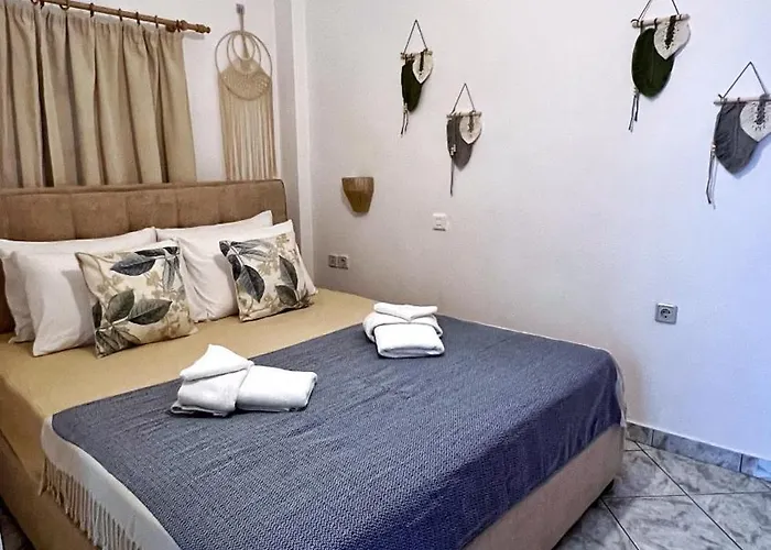 Stelios' Beachfront Retreat Casa de Férias *